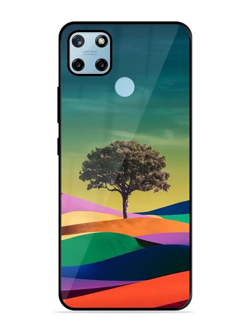 Rainbow'S Lone Sentinel Glossy Soft Edge Case for Realme C25Y Chachhi