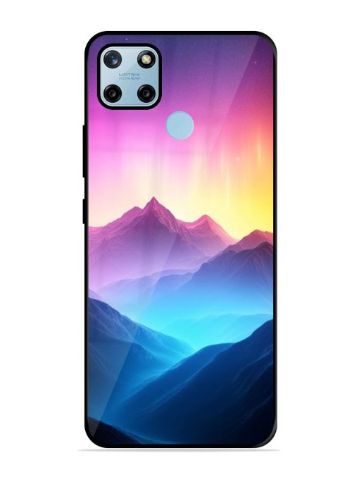 Cosmic Mountains Glossy Soft Edge Case for Realme C25Y Chachhi