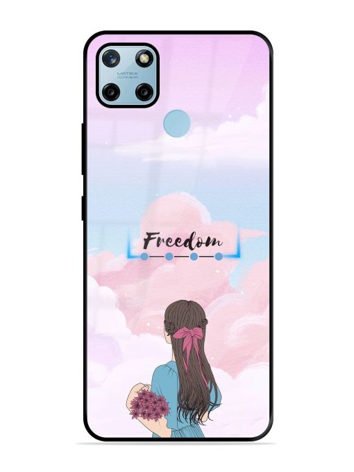 Skyward Dreams Glossy Soft Edge Case for Realme C25Y Chachhi