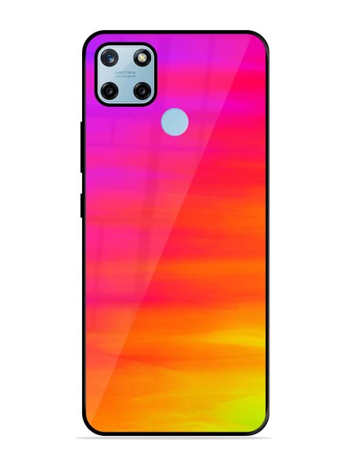 Neon Horizon Glossy Soft Edge Case for Realme C25Y Chachhi