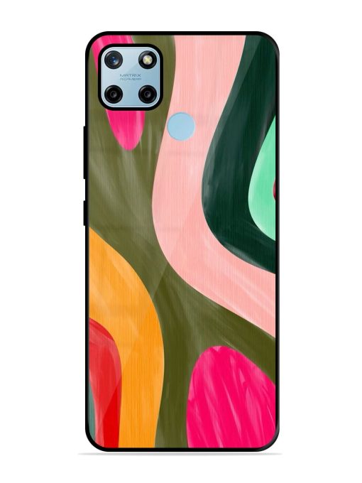 Wavy Wonderland Glossy Soft Edge Case for Realme C25Y Chachhi