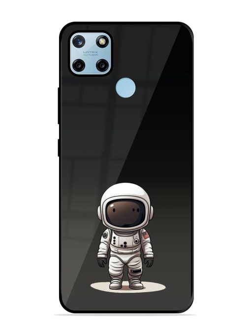 Neon Astronaut Glossy Soft Edge Case for Realme C25Y Chachhi