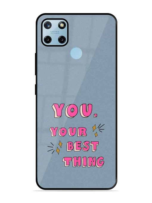 Self-Love Sparkles Glossy Soft Edge Case for Realme C25Y Chachhi