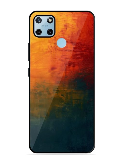 Golden Hour Canvas Glossy Soft Edge Case for Realme C25Y Chachhi