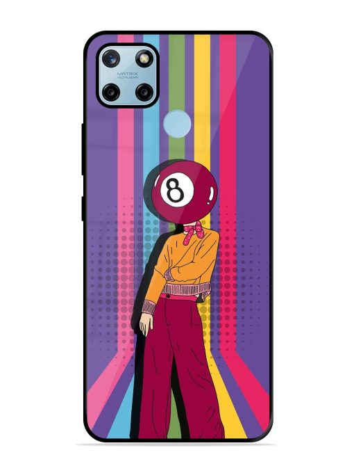 Eight Ball Fashionista Glossy Soft Edge Case for Realme C25Y Chachhi