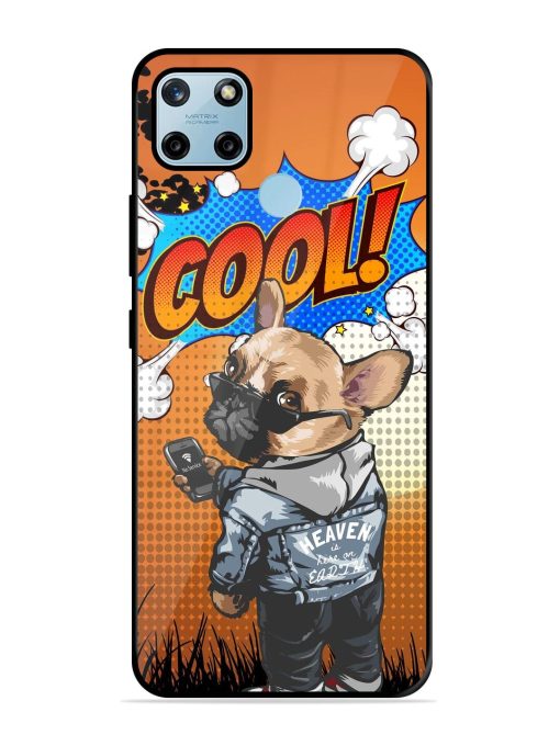 Cool Pup Glossy Soft Edge Case for Realme C25Y Chachhi