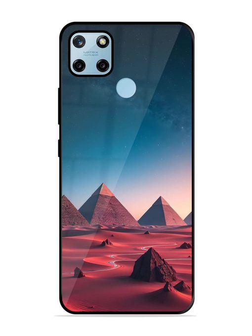 Ancient Wonders Sky Glossy Soft Edge Case for Realme C25Y Chachhi