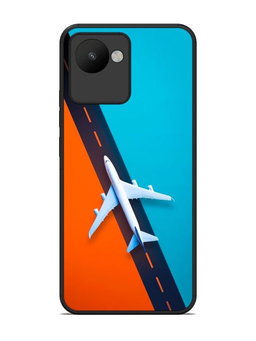 Skyward Bound Glossy Soft Edge Case for Realme C30 Chachhi