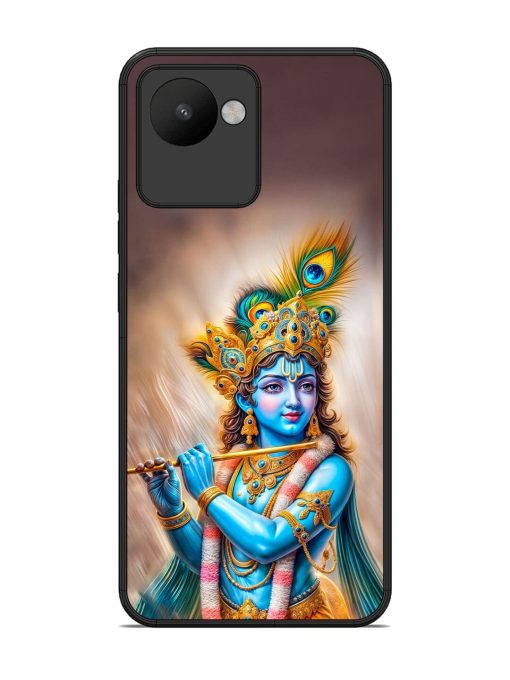 Divine Krishna Glossy Soft Edge Case for Realme C30 Chachhi