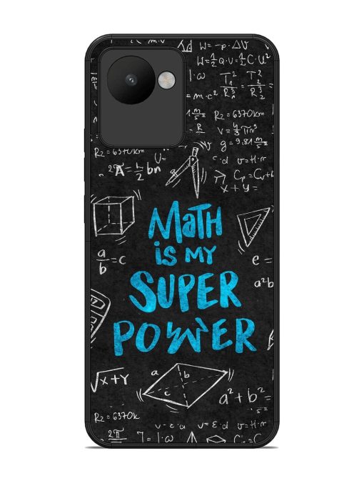 Math Magic Glossy Soft Edge Case for Realme C30 Chachhi