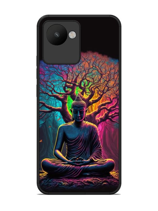 Enlightened Serenity Glossy Soft Edge Case for Realme C30 Chachhi