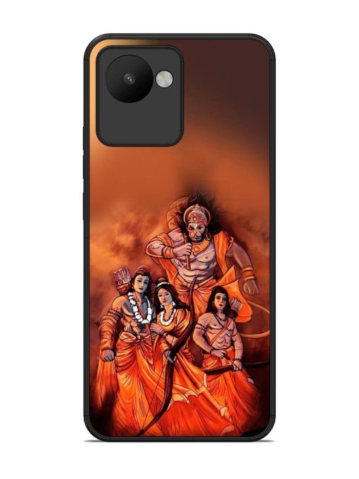 Sita Ram Glossy Soft Edge Case for Realme C30 Chachhi