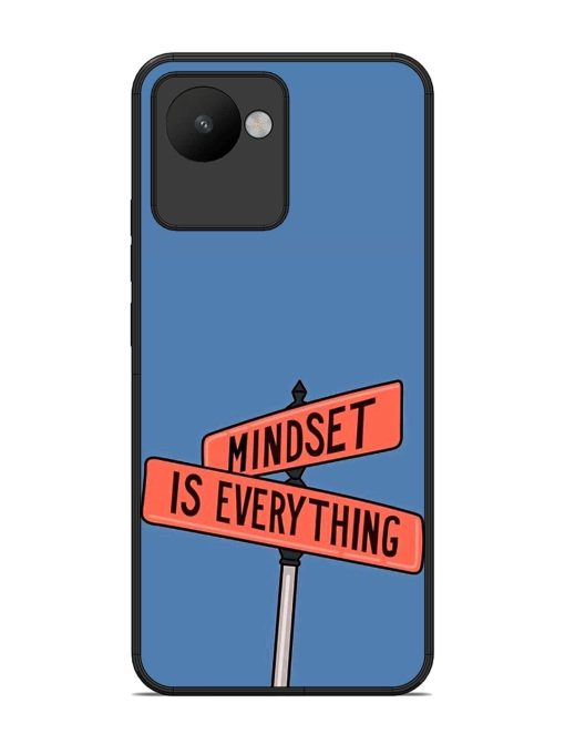 Mindset Matters Glossy Soft Edge Case for Realme C30 Chachhi