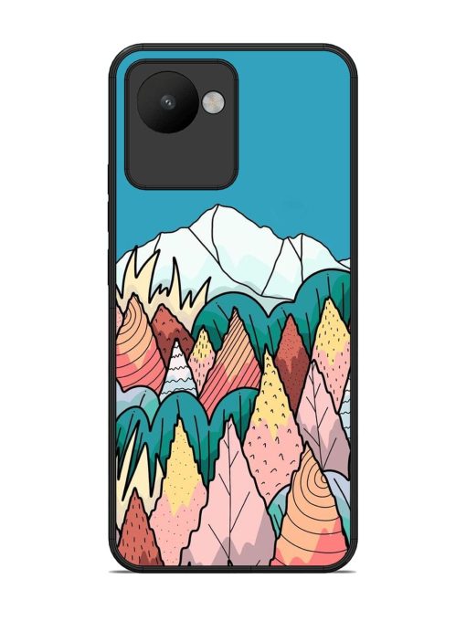 Mountain Dreamscape Glossy Soft Edge Case for Realme C30 Chachhi