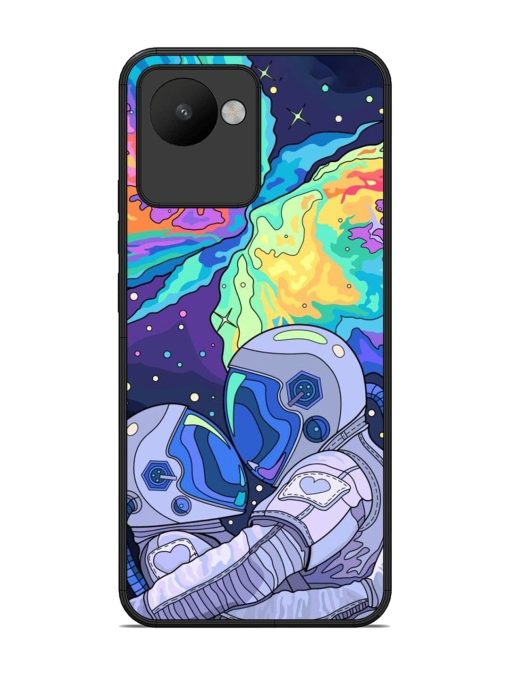 Cosmic Love Glossy Soft Edge Case for Realme C30 Chachhi