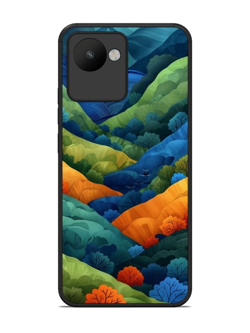 Serene Summits Glossy Soft Edge Case for Realme C30 Chachhi