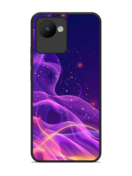 Cosmic Currents Glossy Soft Edge Case for Realme C30 Chachhi