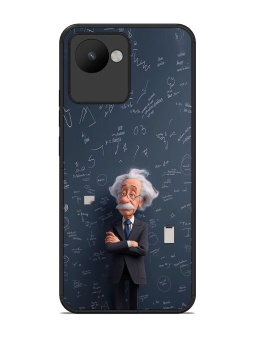 Albert Einstein Glossy Soft Edge Case for Realme C30 Chachhi