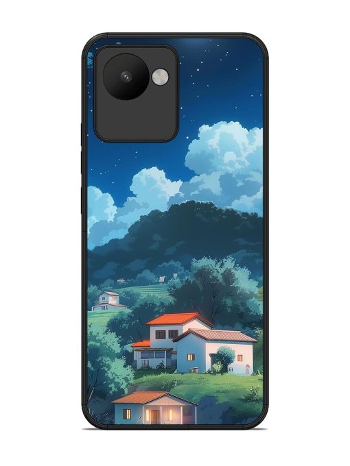 Peaceful Nightscape Glossy Soft Edge Case for Realme C30 Chachhi