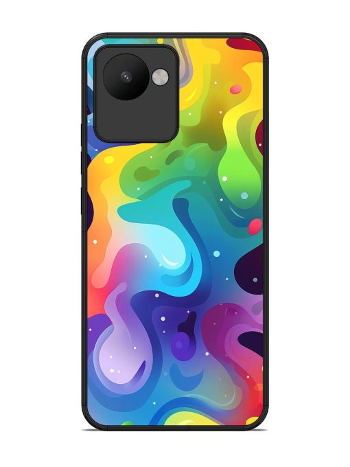 Rainbow River Glossy Soft Edge Case for Realme C30 Chachhi