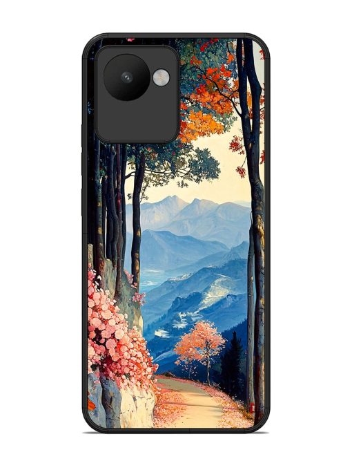 Mountainside Serenity Glossy Soft Edge Case for Realme C30 Chachhi