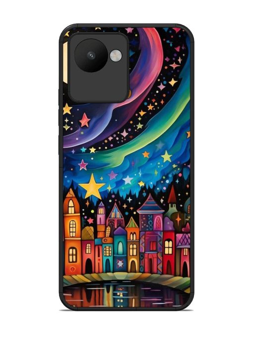 Starlit Village Glossy Soft Edge Case for Realme C30 Chachhi