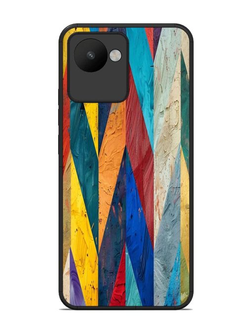 Abstract Tapestry Glossy Soft Edge Case for Realme C30 Chachhi