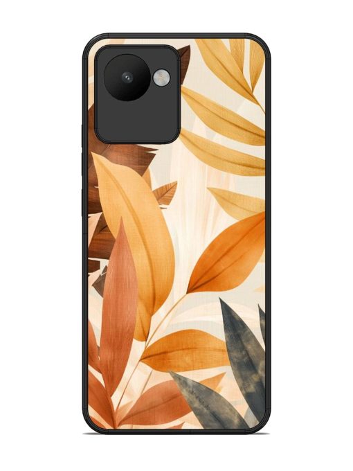 Earthy Elegance Glossy Soft Edge Case for Realme C30 Chachhi