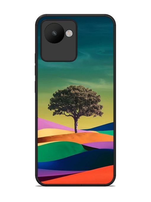 Rainbow'S Lone Sentinel Glossy Soft Edge Case for Realme C30 Chachhi