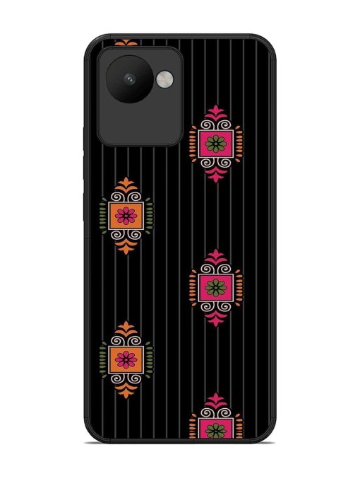 Ornate Elegance Glossy Soft Edge Case for Realme C30 Chachhi