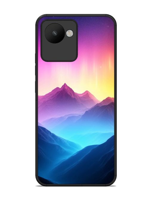 Cosmic Mountains Glossy Soft Edge Case for Realme C30 Chachhi