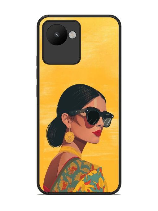 Neon Nightscape Glossy Soft Edge Case for Realme C30 Chachhi