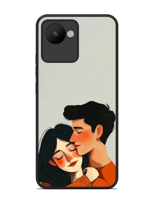 Craft Couples Glossy Soft Edge Case for Realme C30 Chachhi