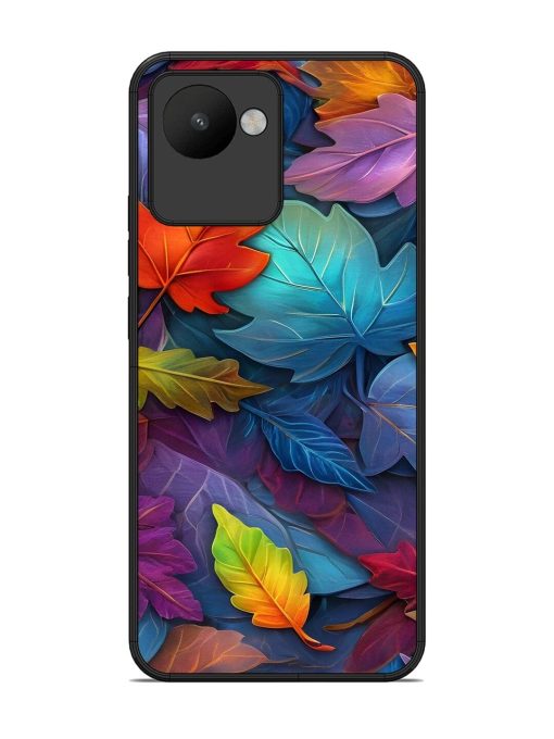 Autumn'S Embrace Glossy Soft Edge Case for Realme C30 Chachhi