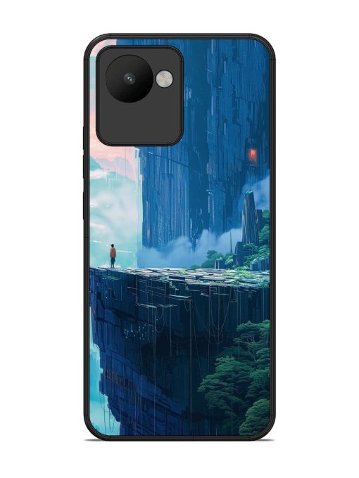 Solitude In The Sky Glossy Soft Edge Case for Realme C30 Chachhi