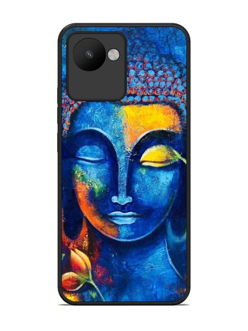 Enlightened Serenity Glossy Soft Edge Case for Realme C30 Chachhi