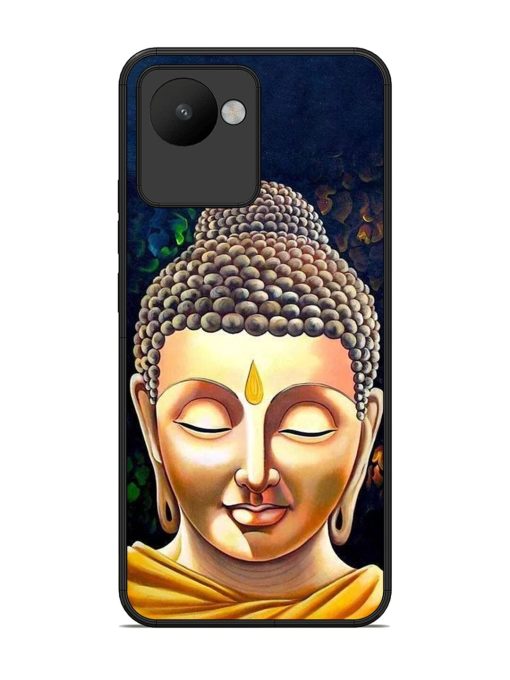 Buddha Face Glossy Soft Edge Case for Realme C30 Chachhi