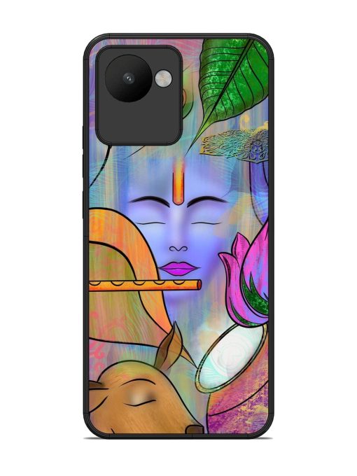 Divine Serenity Glossy Soft Edge Case for Realme C30 Chachhi