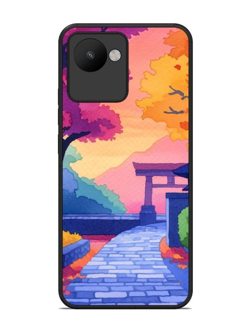 Autumnal Serenity Glossy Soft Edge Case for Realme C30 Chachhi