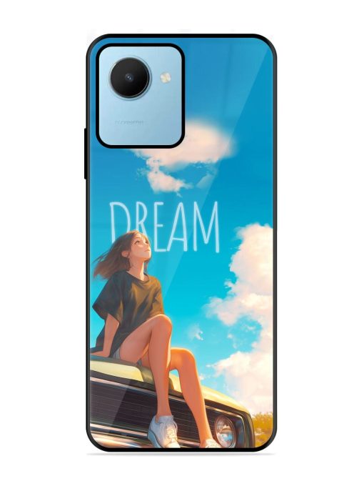 Girly Dream Art Glossy Soft Edge Case for Realme C30S Chachhi