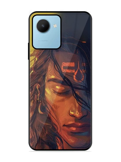 Tranquil Shiva Glossy Soft Edge Case for Realme C30S Chachhi