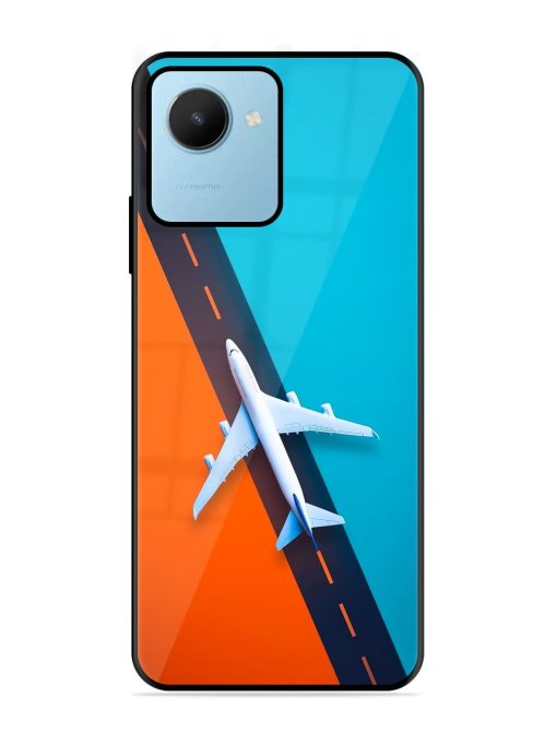 Skyward Bound Glossy Soft Edge Case for Realme C30S Chachhi