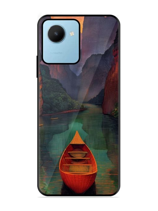 Serene Passage Glossy Soft Edge Case for Realme C30S Chachhi