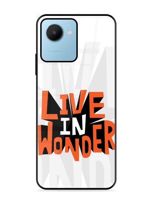 Wonder Burst Glossy Soft Edge Case for Realme C30S Chachhi