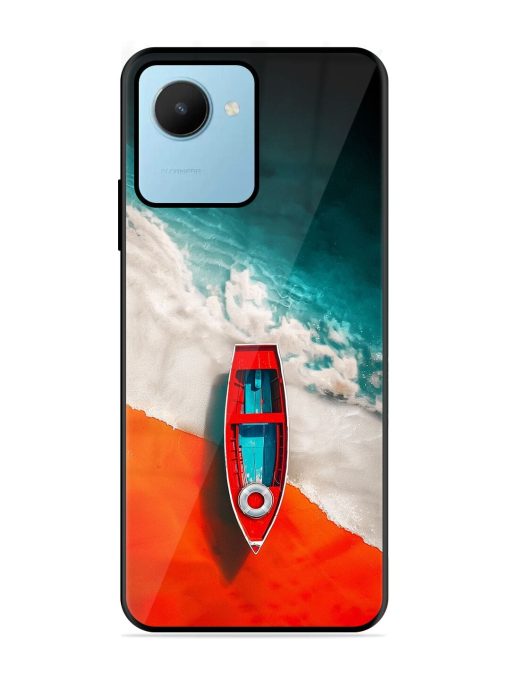 Crimson Tide Glossy Soft Edge Case for Realme C30S Chachhi