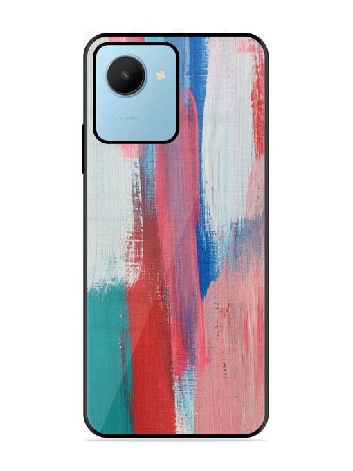 Colorful Chaos Glossy Soft Edge Case for Realme C30S Chachhi