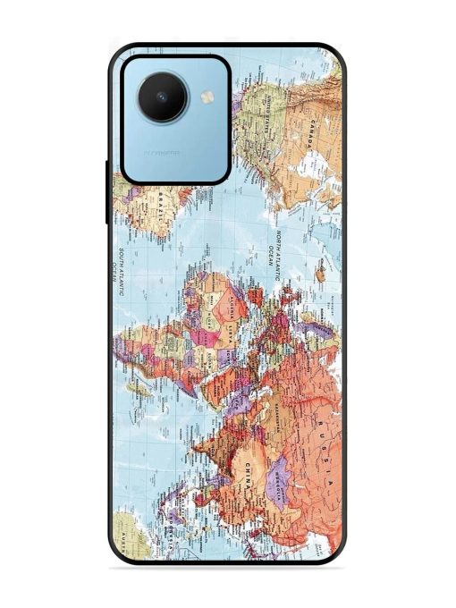 Our Blue Marble Glossy Soft Edge Case for Realme C30S Chachhi