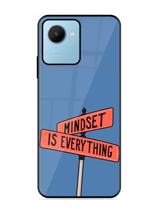 Mindset Matters Glossy Soft Edge Case for Realme C30S Chachhi