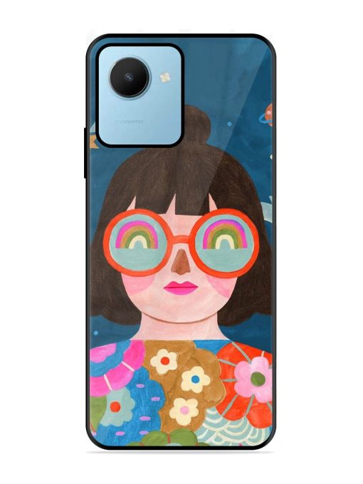 Dreamscape Vision Glossy Soft Edge Case for Realme C30S Chachhi