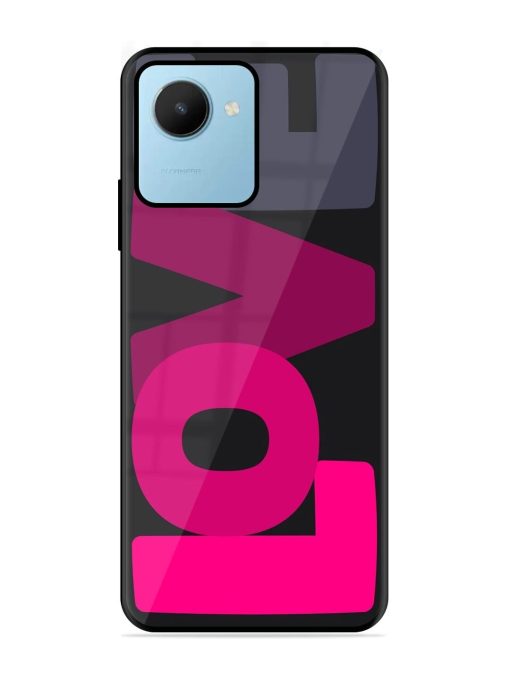 Pixelated Pastel Glossy Soft Edge Case for Realme C30S Chachhi